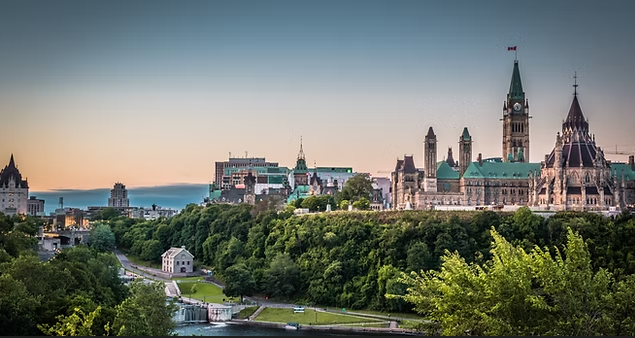 Ottawa city skyline